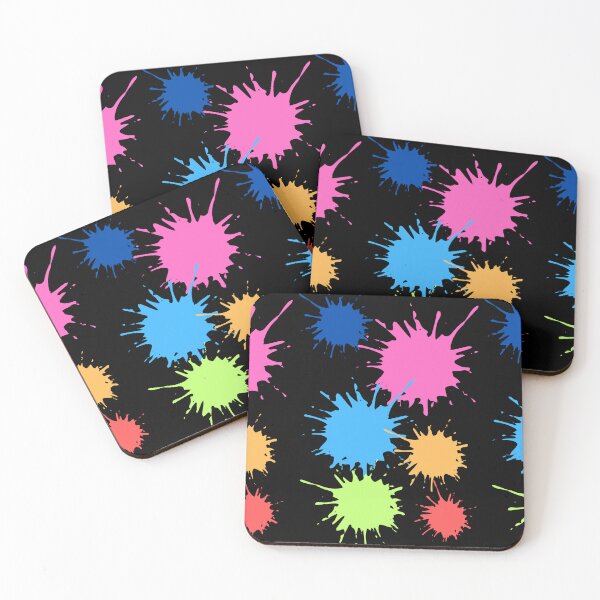 Item preview, Colorful paint stains designed and sold by Sixcom.