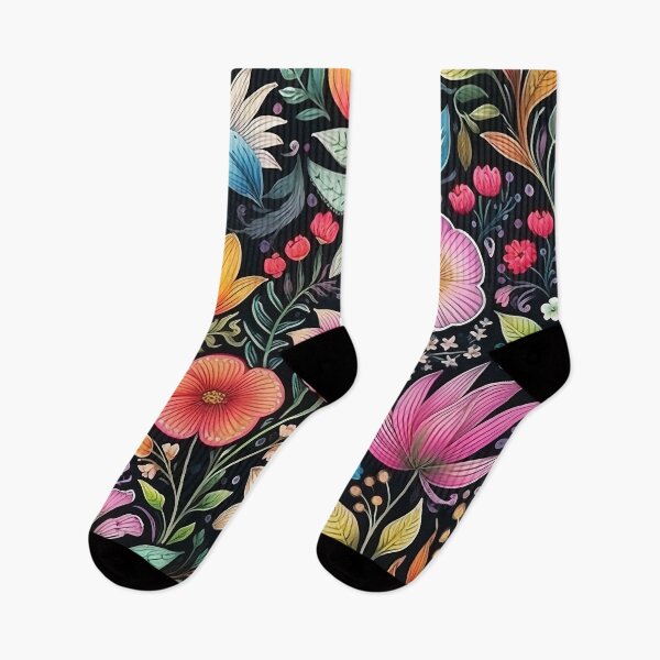 Item preview, Whimsical Blooms: A Playful Dance of Floral Fantasy designed and sold by midmonty.