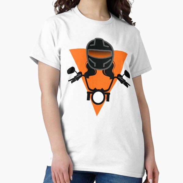 Minimal Lady Biker Solo Classic T-Shirt