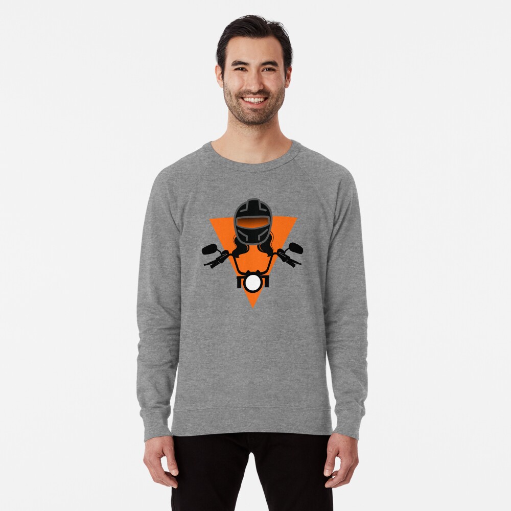 Item preview, Lightweight Sweatshirt designed and sold by BIKENSOUL.