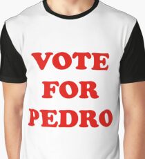 Vote Pedro Graphic T-Shirt