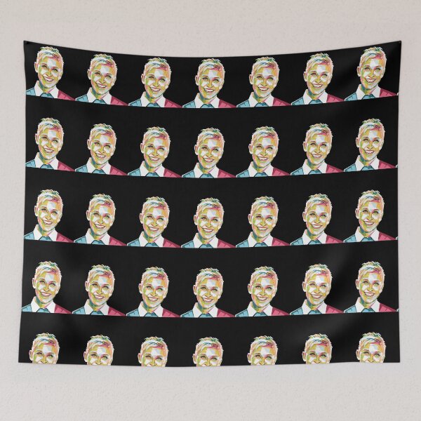 Item preview, Geometric Celebrity Ellen DeGeneres designed and sold by CarterPalmer.