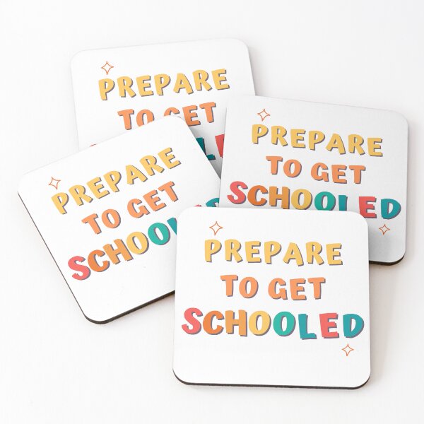 Item preview, Prepare To Get Schooled Funny Teacher Student designed and sold by sleekartist.