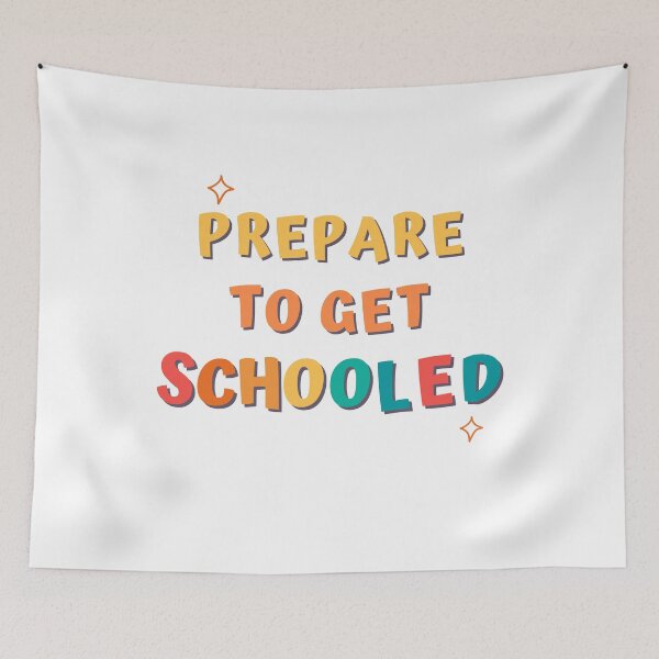 Item preview, Prepare To Get Schooled Funny Teacher Student designed and sold by sleekartist.