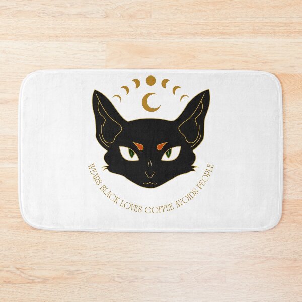 Item preview, Wears Black Loves Coffee Avoids People  designed and sold by Kasza-89.