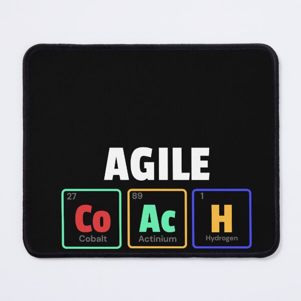 Item preview, Agile Coach Chemical Elements designed and sold by Salma Satya & Co.