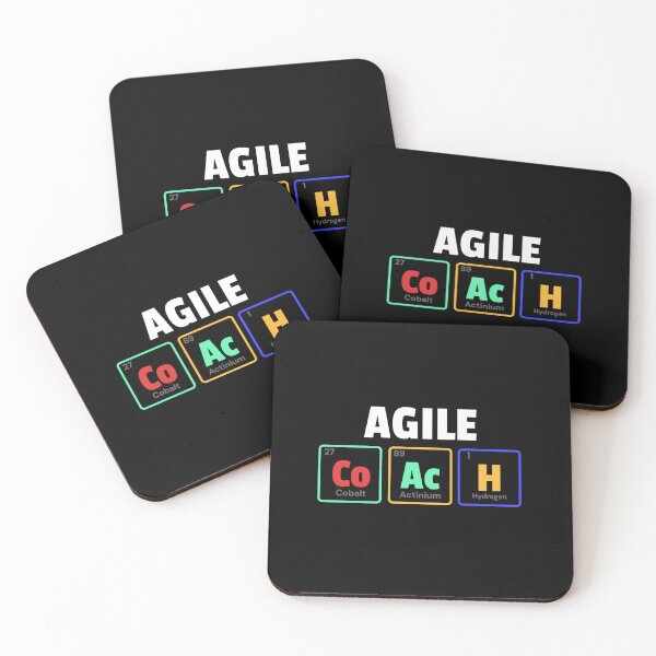 Item preview, Agile Coach Chemical Elements designed and sold by Salma Satya & Co.