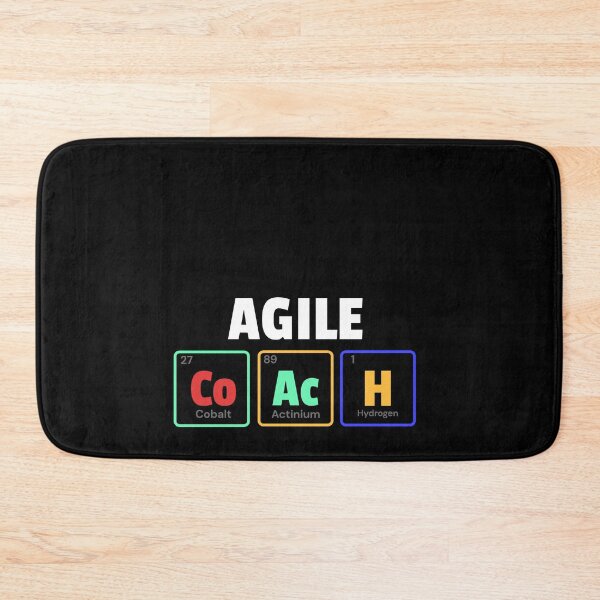 Item preview, Agile Coach Chemical Elements designed and sold by Salma Satya & Co.