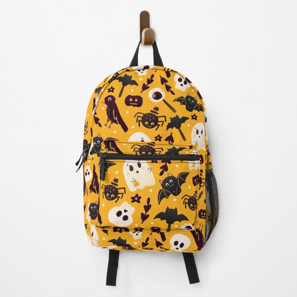 Item preview, Halloween Patterns Yellow Background designed and sold by OMG Outfits .