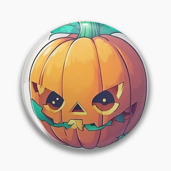 Artikelvorschau, Fröhlicher Halloween-Kürbis-Aufkleber entworfen und verkauft von Prints Shoppe.