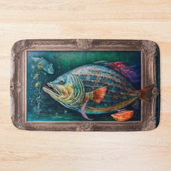 Item preview, Still life with fish designed and sold by M-Y-A-R-T-.