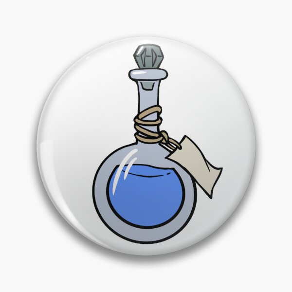 Artikelvorschau, Blue Potion Bottle entworfen und verkauft von castlekeepart.