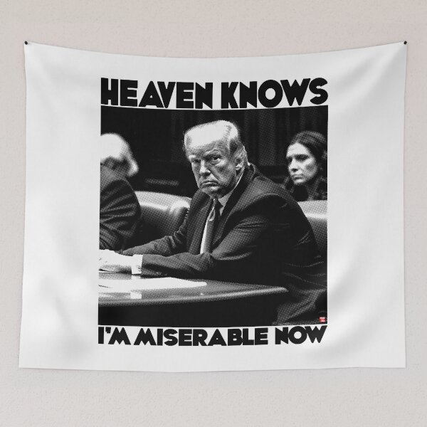 Item preview, Heaven Knows I'm Miserable Now - Donald Trump designed and sold by DorianHarris.