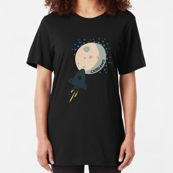Cardano To The Moon Slim Fit T-Shirt