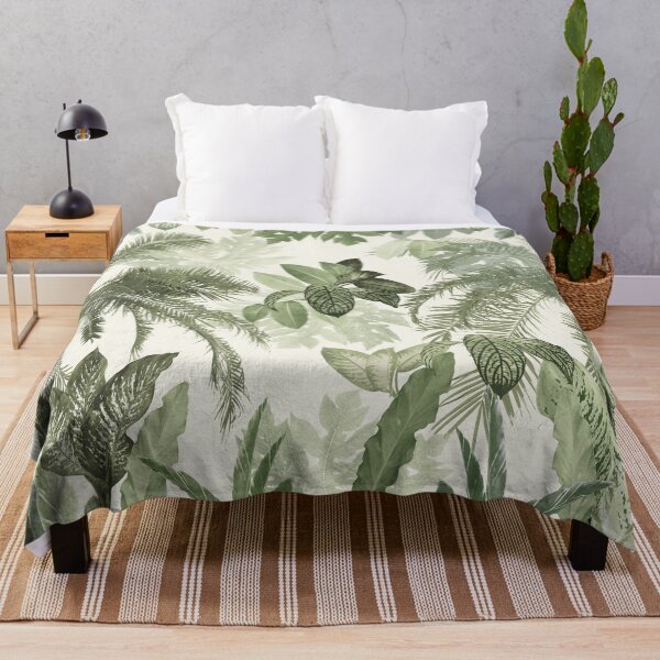 Item preview, Modern Vintage Tropical Jungle Leaves #1 #tropical #wall #art designed and sold by Anita's & Bella's Art.