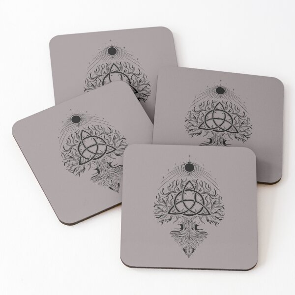 Item preview, Yggdrasil Sun Tree of Life with Triquetra designed and sold by Christine Krahl.