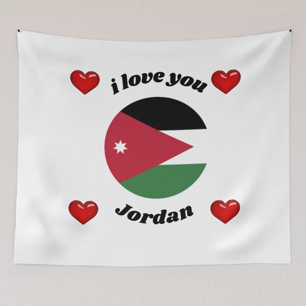 Item preview, jordan flag designed and sold by CARANIACLS.
