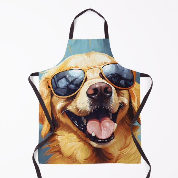 Item preview, Golden Retriever Wearing Sunglasses designed and sold by ARTficiallyAnon.