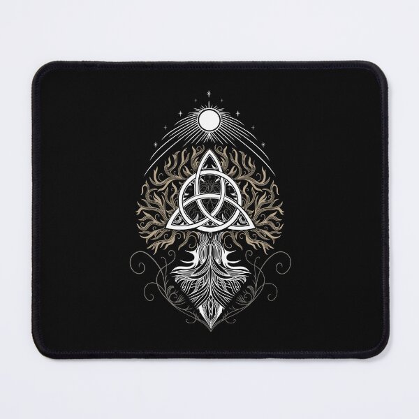 Item preview, Yggdrasil Sun Tree of Life with Triquetra designed and sold by Christine Krahl.