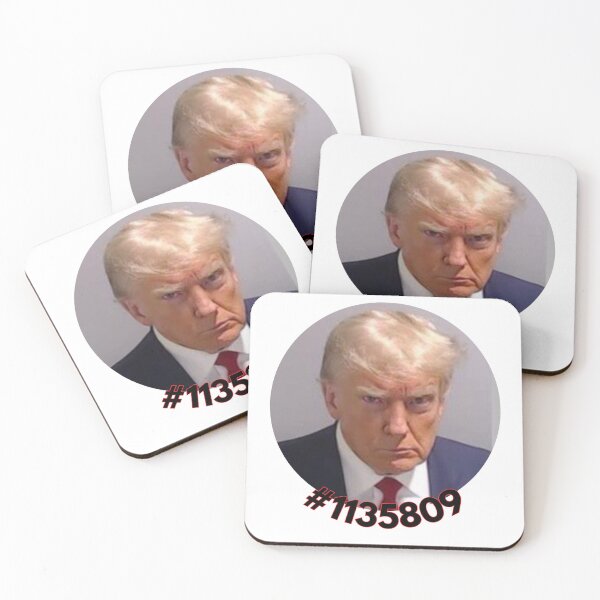 Item preview, Donald Trump Mug Shot 2023 designed and sold by shyflamingo.