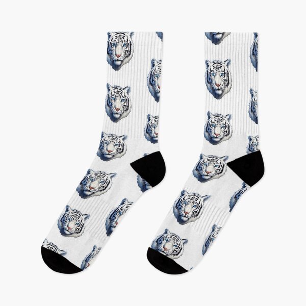 Item preview, White tiger with blue eyes designed and sold by abmkf.