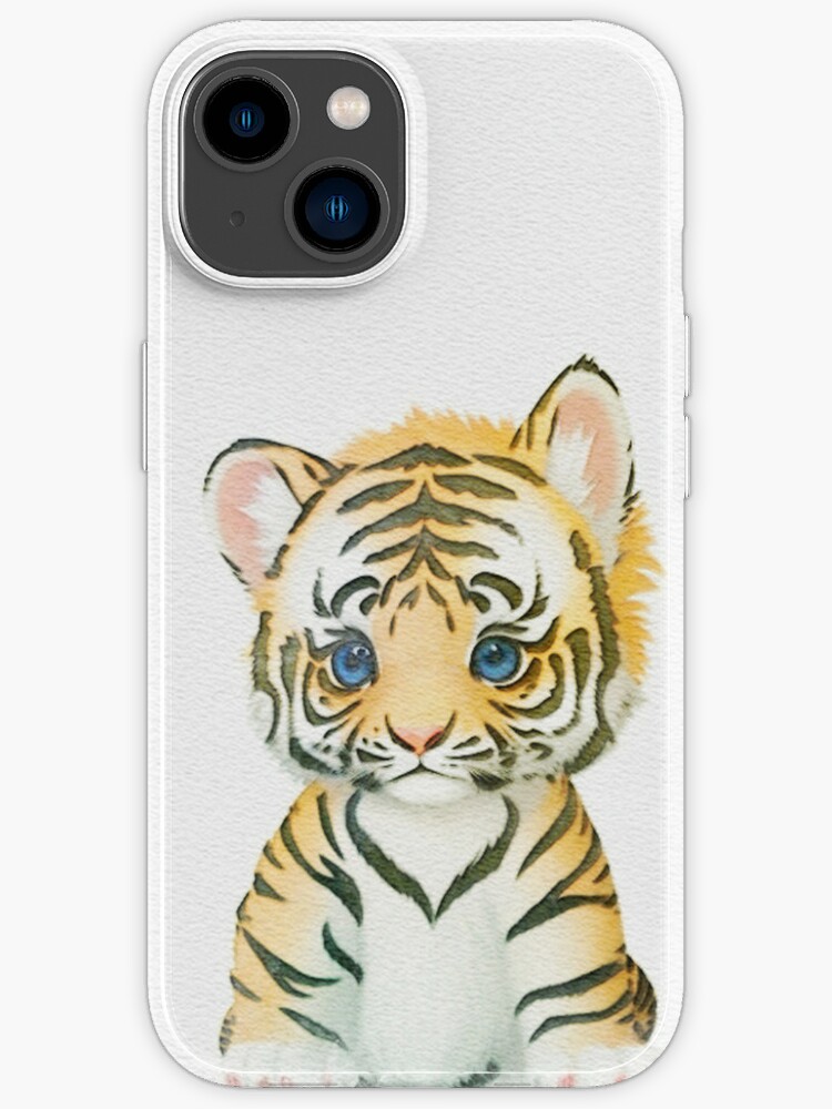  iPhone 14 Pro Tiger Africa Wilderness Animal Vintage Retro Case  : Cell Phones & Accessories