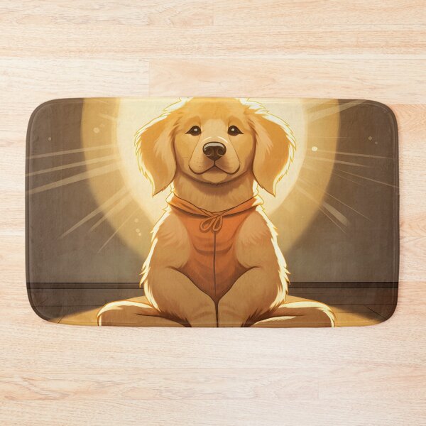 Item preview, Golden Retriever Meditating  designed and sold by ARTficiallyAnon.