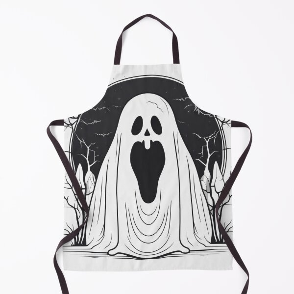 Item preview, Ghost Scary Line Art Halloween designed and sold by PLANTONE.