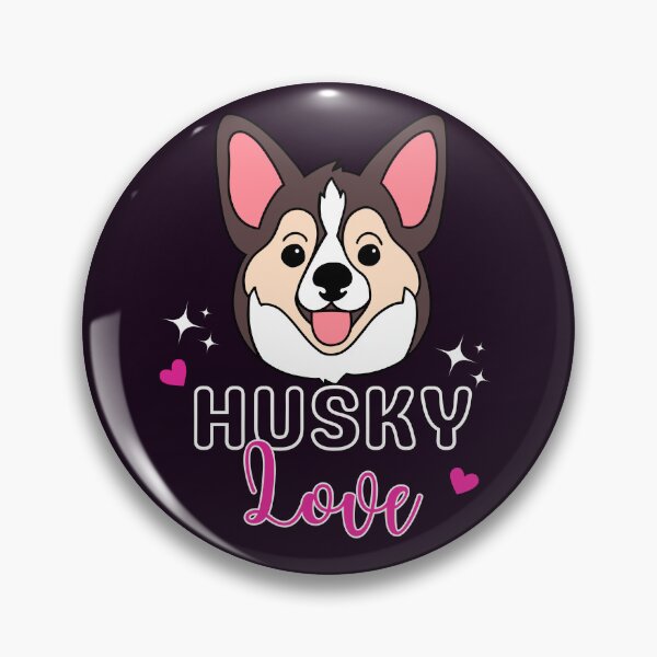 Item preview, Husky Love Cute Kawaii Husky Dog Design designed and sold by RK-Artist.