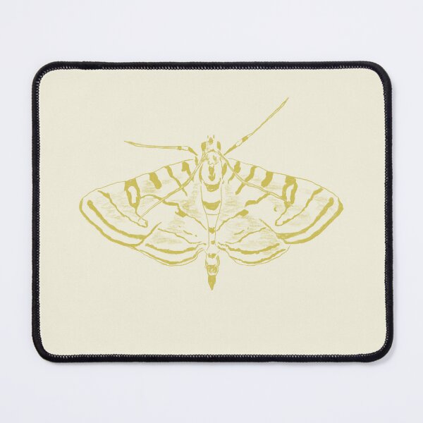 Item preview, Yellow Zebra Moth designed and sold by Tamsin Moss.