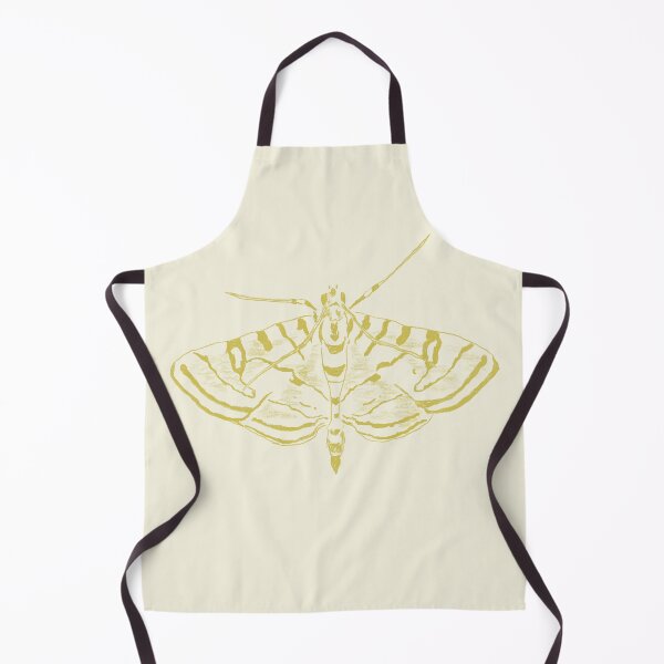 Item preview, Yellow Zebra Moth designed and sold by Tamsin Moss.