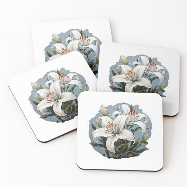 Item preview, Flores blancas designed and sold by abmkf.