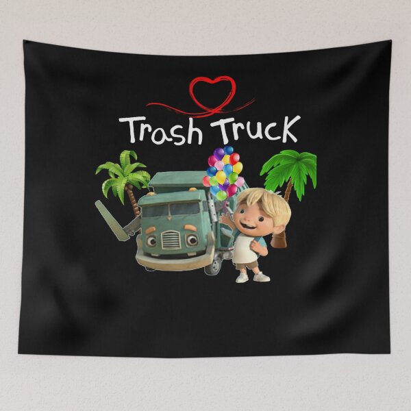 Item preview, Trash Truck, Garbage Truck Kids, I Love Garbage Trucks, Hank And Trash Truck,  Trash Truck and hank,     (5) designed and sold by peltaWaylon89.
