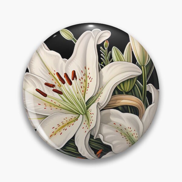 Item preview, White lily designed and sold by abmkf.