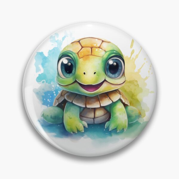 Item preview, Turtle Lover - Cute Turtle  designed and sold by baby-animal-art.