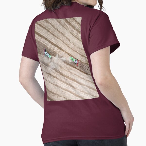Agriculture harvesters in the field harvesting crops Classic T-Shirt