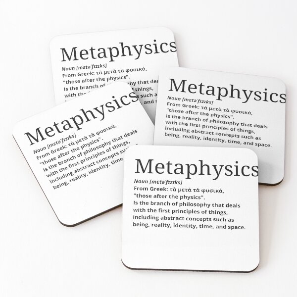 Item preview, Metaphysics definition designed and sold by Cleanthes.