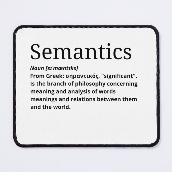 Item preview, Semantics definition designed and sold by Cleanthes.
