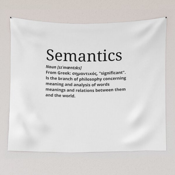 Item preview, Semantics definition designed and sold by Cleanthes.