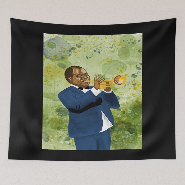 Item preview, Louis Armstrong Trumpet designed and sold by Sylvanny.
