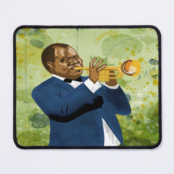 Item preview, Louis Armstrong Trumpet designed and sold by Sylvanny.