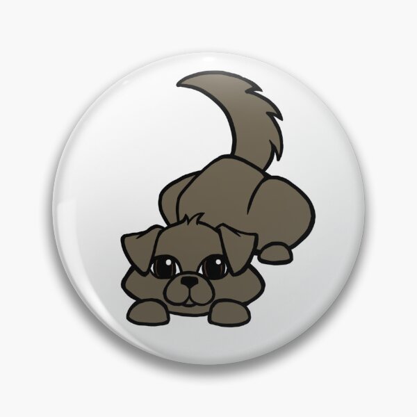 Artikelvorschau, Wiggly Pouncing Puppy entworfen und verkauft von castlekeepart.