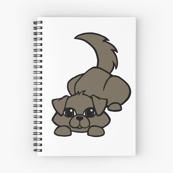 Item preview, Wiggly Pouncing Puppy designed and sold by castlekeepart.