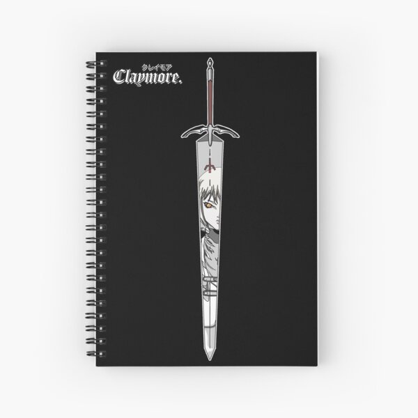 Teresa Claymore Spiral Notebook By Hakuren Redbubble