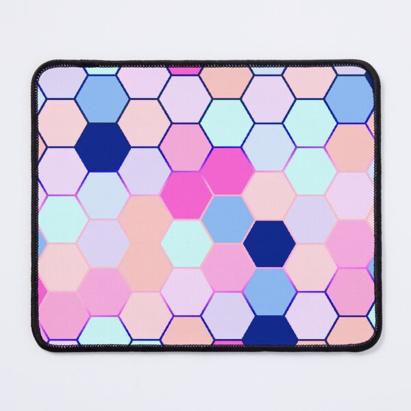 Item preview, Cute pastle hexagon pattern  designed and sold by Yaragold.