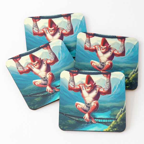 Item preview, Daring Descent: Majestic Valley Bungee by the Playful Red Ape designed and sold by GlotteSuocks.