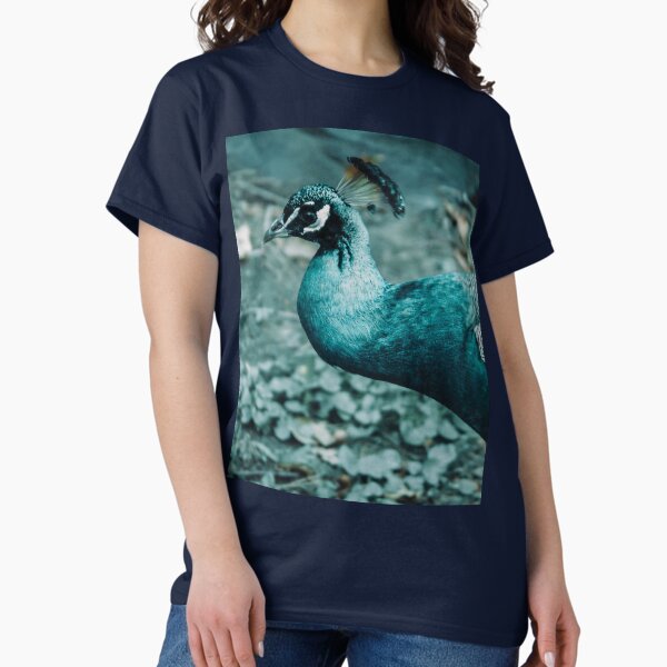 peacock beautiful bird Classic T-Shirt