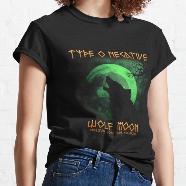 Type O negative Wolf Moon New shirt black short sleeve T shirt tee USA