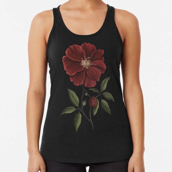 Item preview, Dark Academia Victorian Red Flower designed and sold by Enyr.