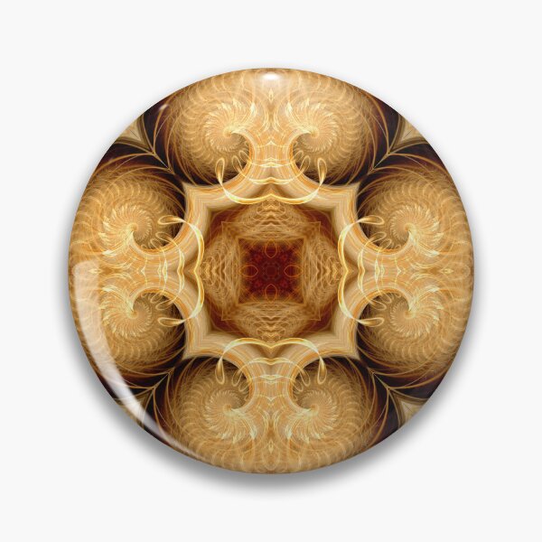 Item preview, squared tan curlicues designed and sold by effervescence.